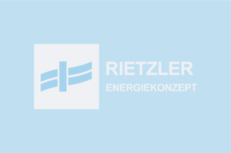 Rietzler Energiekonzept Logo Weissmitblau